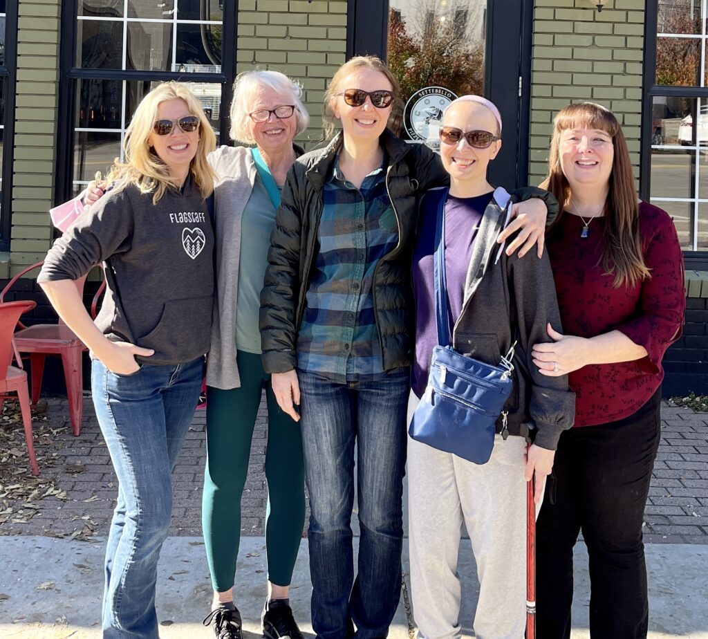 The Serassio women, including Serena, left, mother Julia, Helen, Carey, and Melanie.